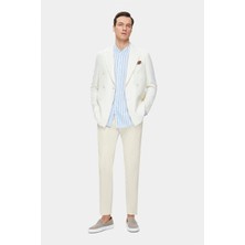 Vakko By PT01 Ecru Trousers
