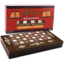 Star Polyester Mother-Of-Pearl Backgammon Large 1020210