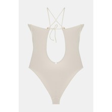 Adriana Degreas Adrıana Degreas Ecru Swimsuit