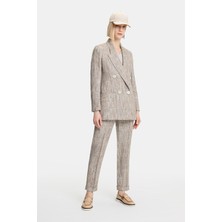 Vakko By Lorena Antonıazzı Multicolor Narrow Leg Trousers