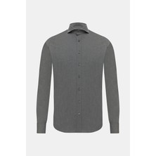 Vakko Melange Cotton Shirt