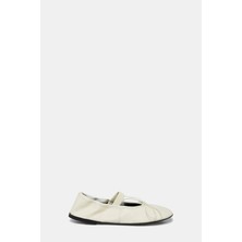 Proenza Schouler Cream Ballet Flats