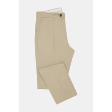 Vakko By Berwıch Single-Pleat Cotton Trousers