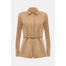 Alexis Alexıs Brown Jumpsuit