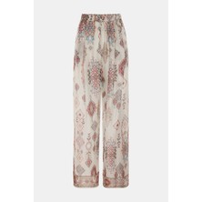 Ermanno Scervino Ermanno Scervıno Beige Wide-Leg Trousers