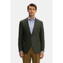 Vakko By Taglıatore Monopeto Half-Lined Wool Silk Jacket