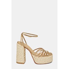 Castaner Gold Shoes