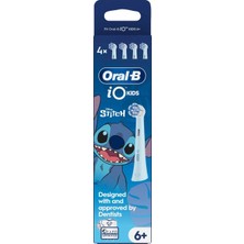 Oral-B Io Kids' 6+ Stitch Toothbrush Replacement Heads 4 Pcs