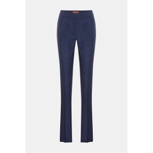 Vakko By Maurızıo Mırı Navy Slim-Leg Trousers