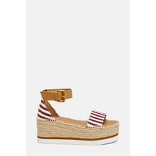 See by Chloe See By Chloé Red Striped Shoes