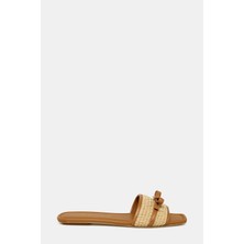 Stuart Weitzman Stuart Weıtzman Natural Leather Slides