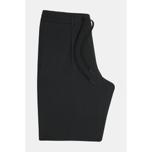 Vakko By Berwıch Black Bermuda Shorts