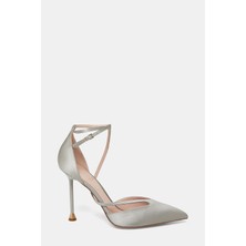 Giorgio Armani Gıorgıo Armanı Grey Satin Shoes