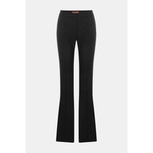 Vakko By Maurızıo Mırı Black Straight-Leg Trousers