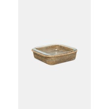 Vakko Rattan Square Baking Tray 2.3lt