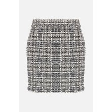 Alessandra Rich Alessandra Rıch Navy Wool Skirt