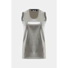 Junya Watanabe Silver Strappy Blouse
