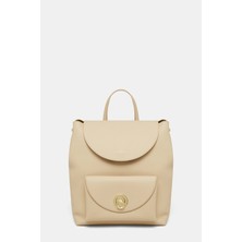 Coccınelle Beige Leather Bag