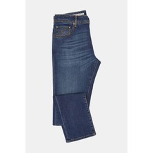 Jacob Cohen Dark Blue Five-Pocket Jeans