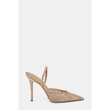 Gedebe Beige Evening Shoes