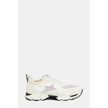 Vakko By Lorena Antonıazzı White Leather Sneakers
