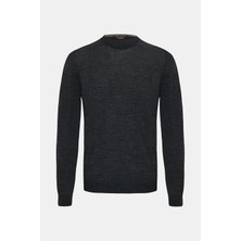 Vakko By Gran Sasso Crew Neck Wool Silk Knitwear