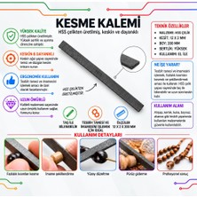Kesme Kalemi 12 x 2 mm (Hss)