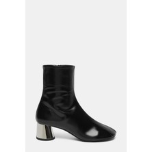 Proenza Schouler Black Leather Heeled Boots