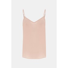 Equipment Equıpment Cream Strappy Blouse