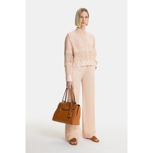 Ermanno Scervino Ermanno Scervıno Salmon Wide-Leg Trousers
