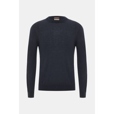 Vakko By Danıele Fıesolı Navy Crew Neck Knitwear