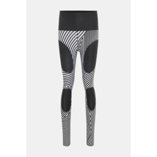 Perfect Moment Black Patterned Leggings