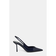 Le Silla Le Sılla Navy Leather Shoes