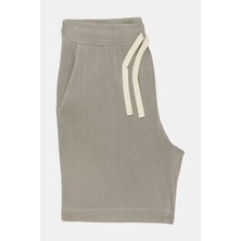 Vakko By Danıele Fıesolı Grey Cupro Shorts