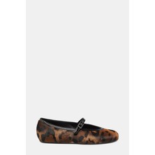 Le Silla Le Sılla Leopard Print Leather Ballet Flats