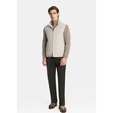 Vakko By Berwıch Single-Pleat Relaxed Fit Trousers