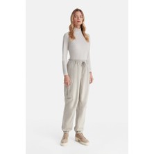 Vakko By Lorena Antonıazzı Beige Cargo Trousers