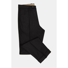 Vakko By Berwıch Single-Pleat Relaxed Fit Trousers