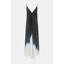 Proenza Schouler Navy Maxi Dress