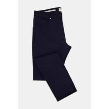 Jacob Cohen Navy Five-Pocket Trousers