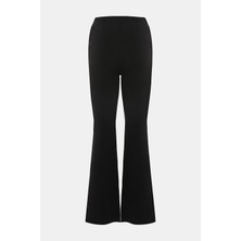 Simkhai Sımkhaı Black Straight-Leg Viscose Trousers