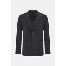 Vakko By Taglıatore Monopeto Half-Lined Jersey Jacket