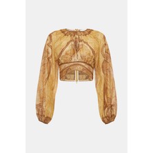 Zimmermann Zımmermann Mustard Blouse