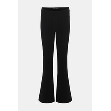 Proenza Schouler Black Straight-Leg Viscose Trousers
