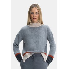 Vakko By Lorena Antonıazzı Light Grey Knitwear