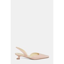 3 Juın Pink Leather Shoes