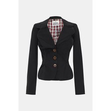 Vivienne Westwood Vıvıenne Westwood Black Buttoned Jacket