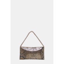 Benedetta Bruzziches Benedetta Bruzzıches Silver Stone Embellished Bag
