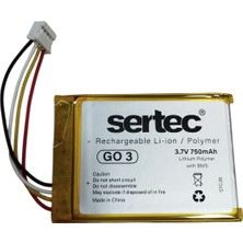 Givoria Go 3 Uyumlu 3.7V 750 Mah Soketli Batarya