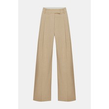 By Malene Birger By Malene Bırger Beige Wide-Leg Trousers